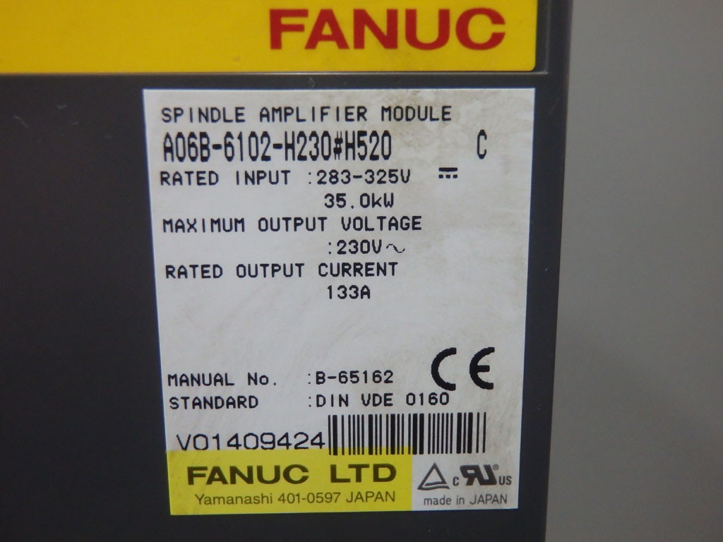 FANUC A06B-6102-H230/520