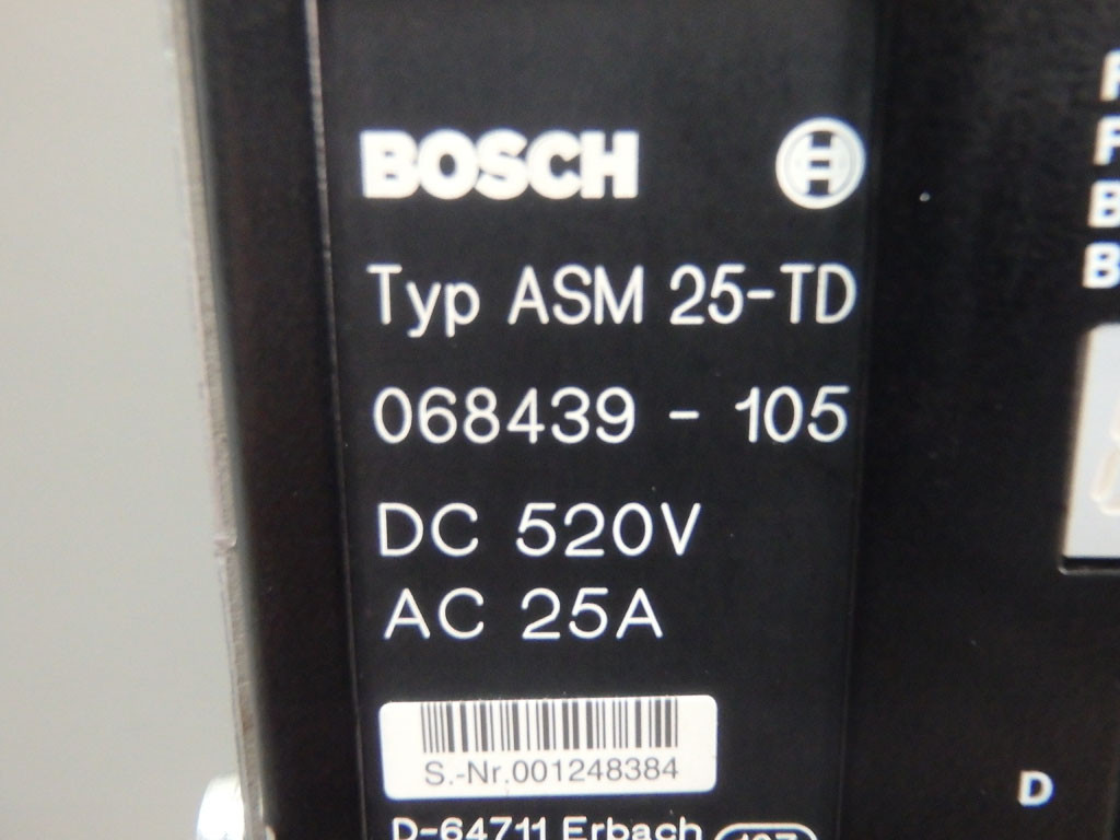 BOSCH ASM25-TD