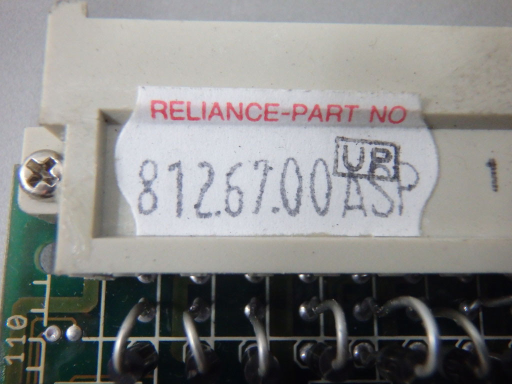 RELIANCE ELECTRIC 8126700