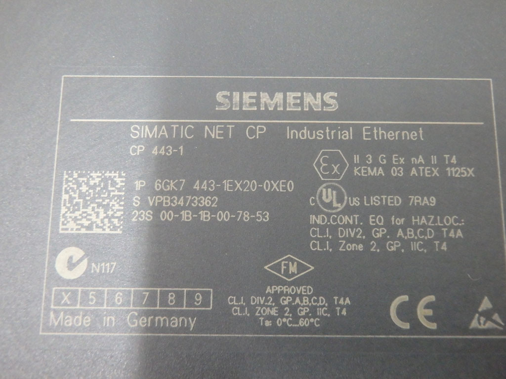 SIEMENS 6GK7443-1EX20-0XE0