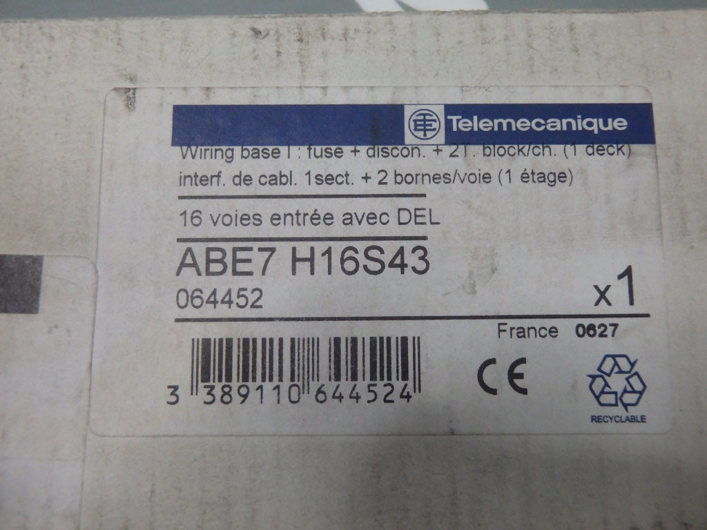 TÉLÉMÉCANIQUE  ABE7-H16S43