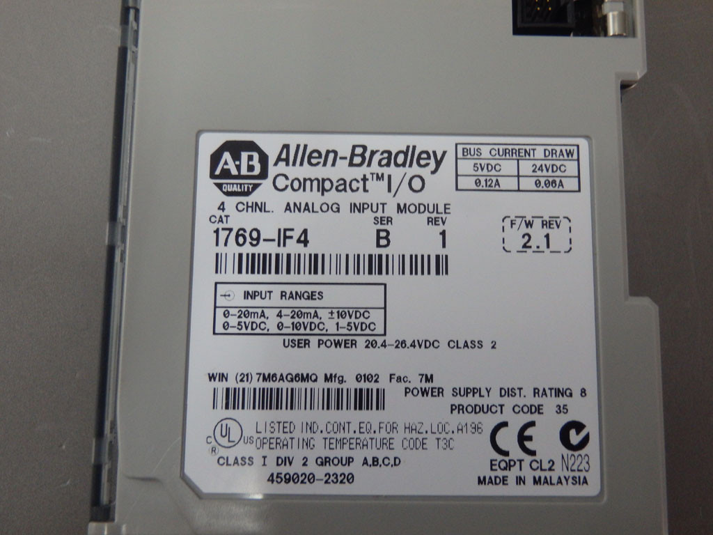 ALLEN-BRADLEY 1769-IF4