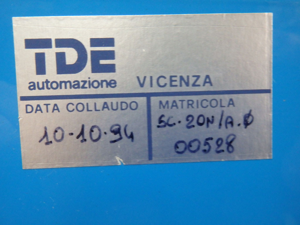 TDE AUTOMAZIONE SC-2ON/A-0