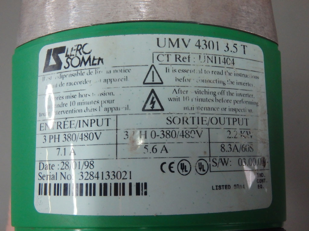 LEROY SOMER  UMV43013.5T