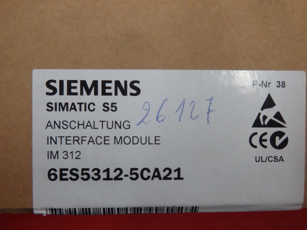 SIEMENS 6ES5312-5CA21