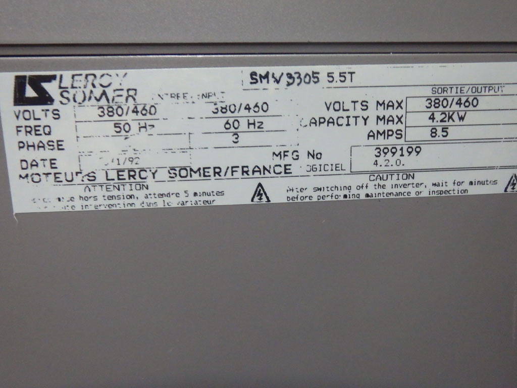 LEROY SOMER  SMV3305-5.5T