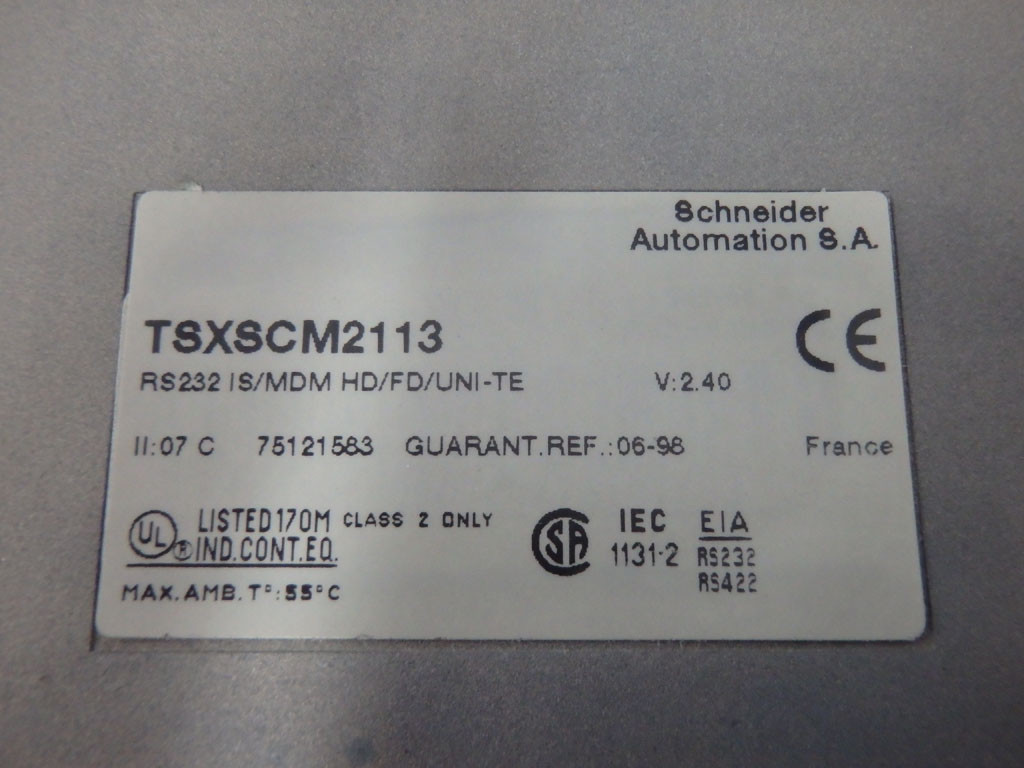 TÉLÉMÉCANIQUE  TSXSCM2113