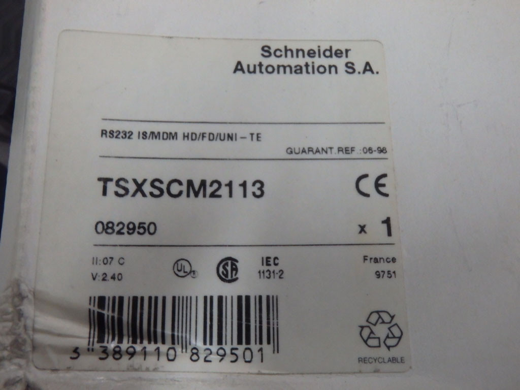 TÉLÉMÉCANIQUE  TSXSCM2113