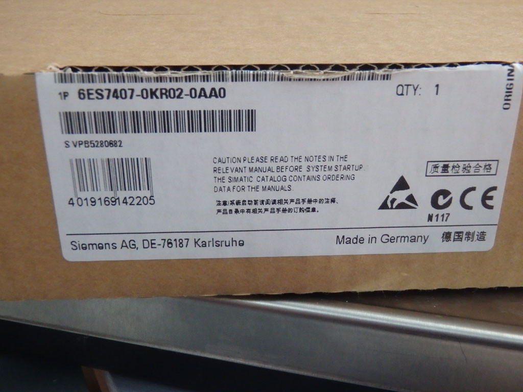 SIEMENS 6ES7407-0KR02-0AA0