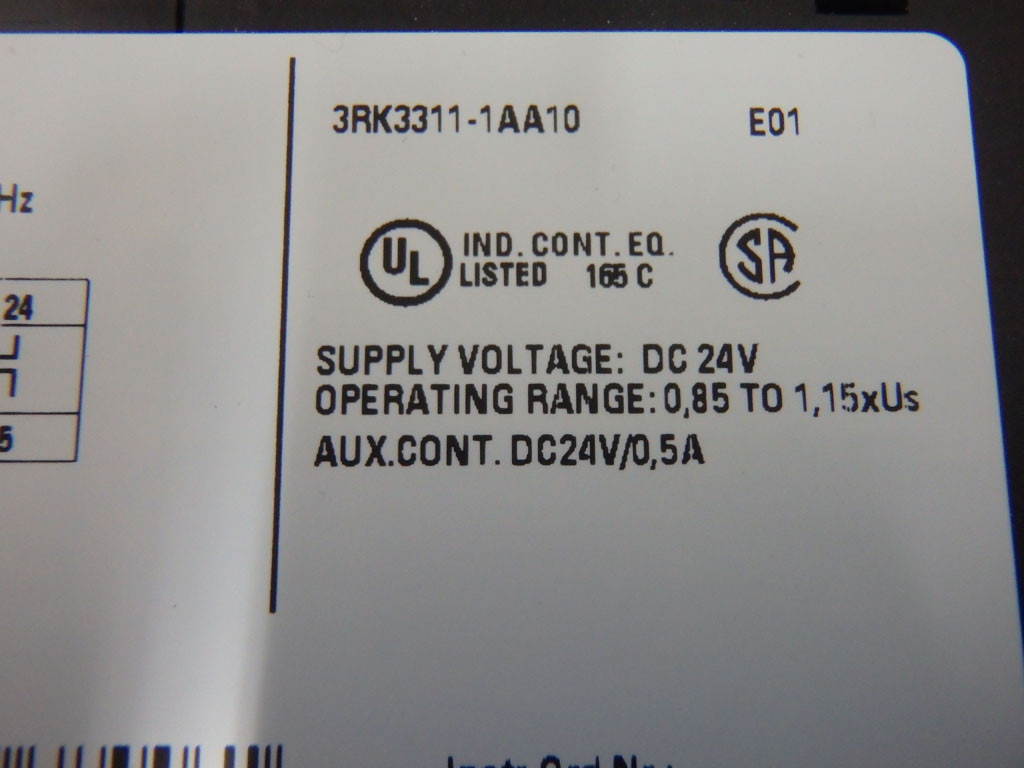 SIEMENS 3RK3311-1AA10