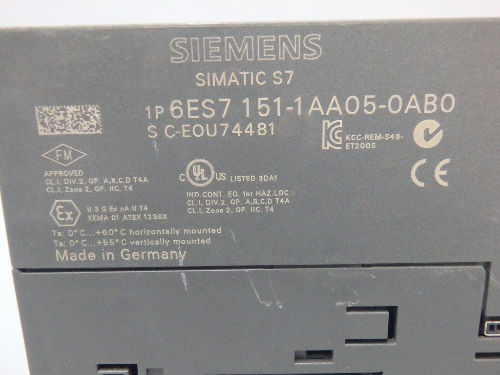 SIEMENS 6ES7151-1AA05-0AB0