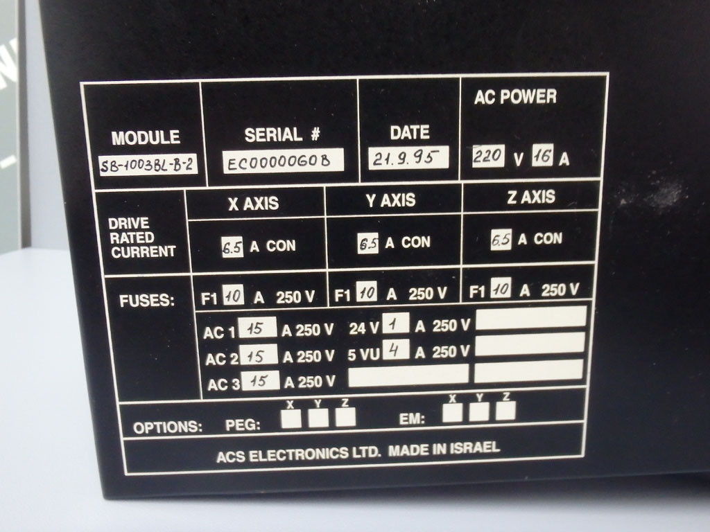 ACS ELECTRONICS SB-1003BL-B-2