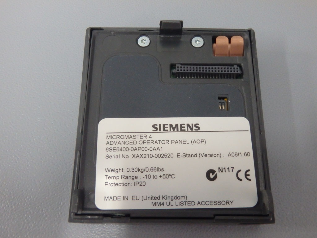 SIEMENS 6SE6400-0AP00-0AA1