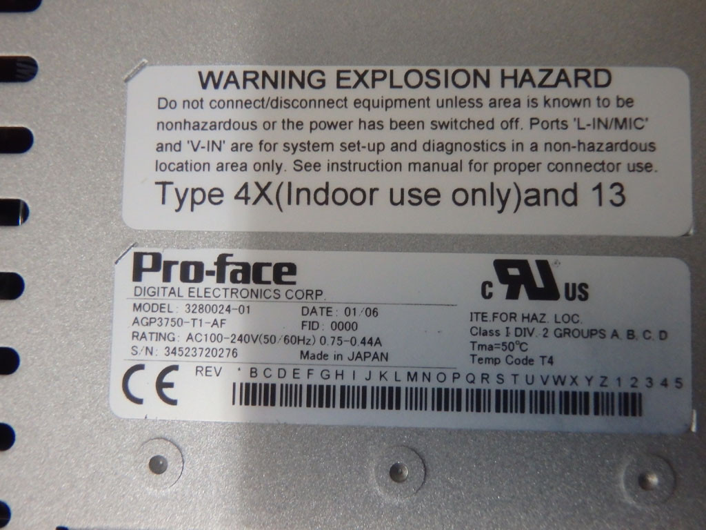 PROFACE AGP3750-T1-AF