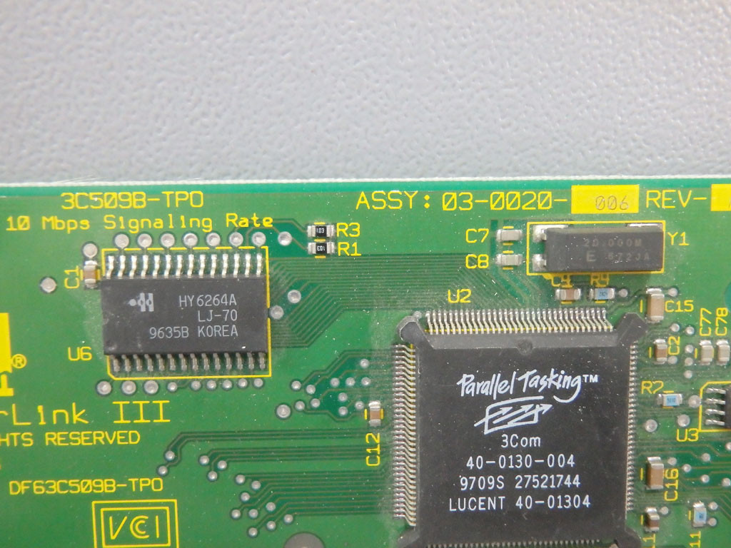 3COM 3C509B-TPO-03-0020-006