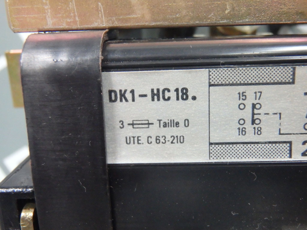 TÉLÉMÉCANIQUE  DK1HC18