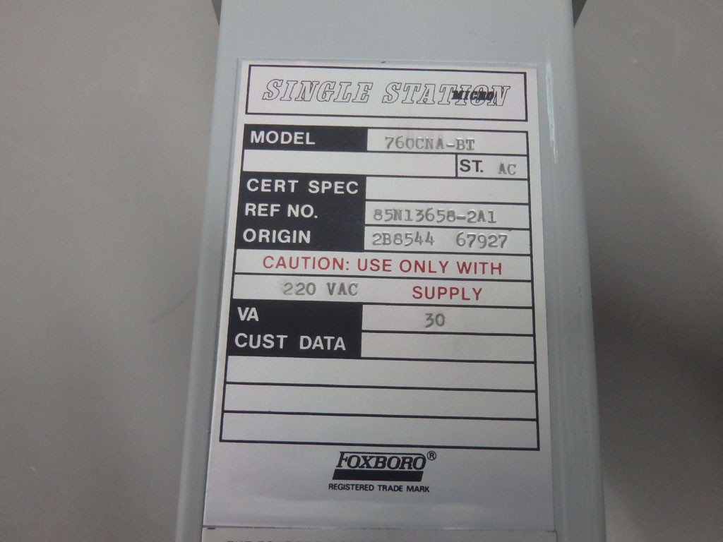 FOXBORO 760CNA-BT
