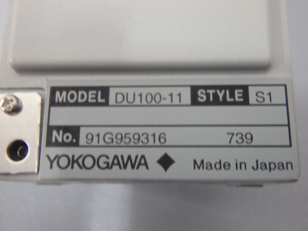 YOKOGAWA DU100-11