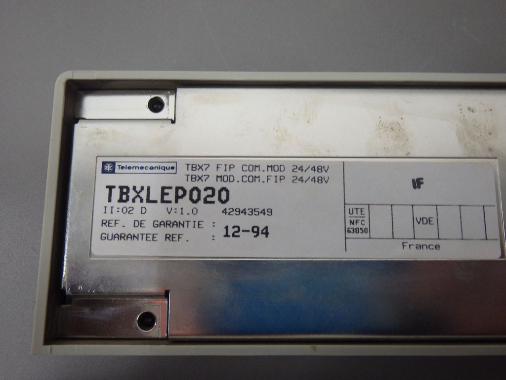 TÉLÉMÉCANIQUE  TBXLEP020