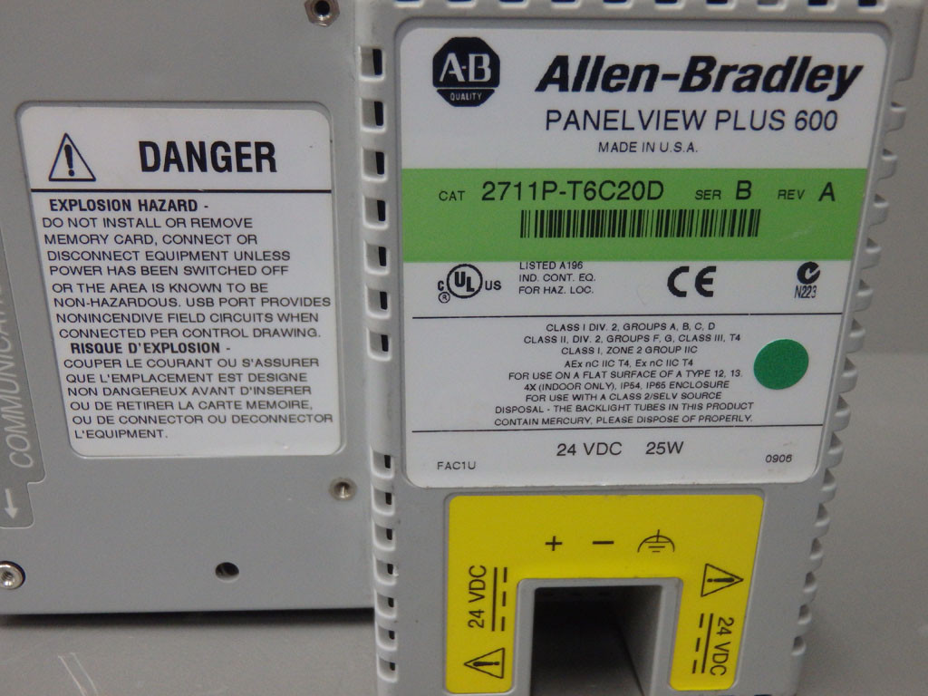 ALLEN-BRADLEY  2711P-T6C20D