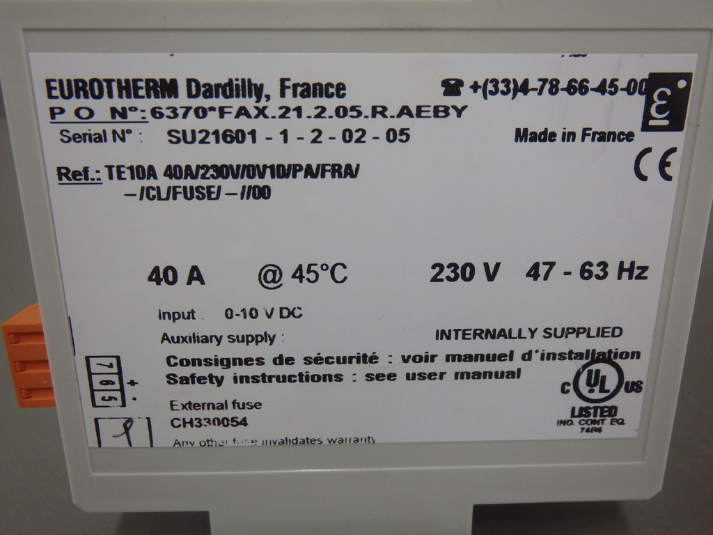 EUROTHERM TE10A
