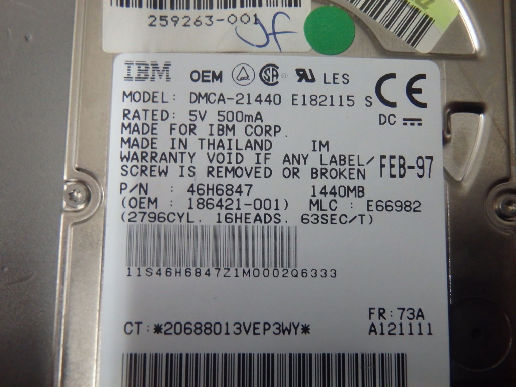 IBM DMCA-21440