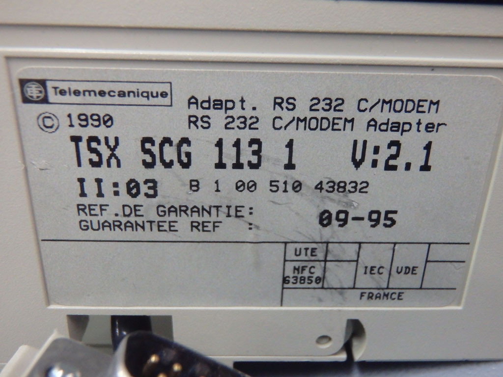 TÉLÉMÉCANIQUE  TSXSCG1131