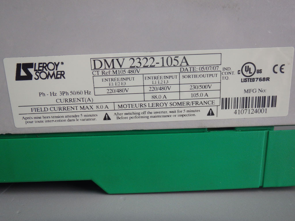 LEROY SOMER  DMV2322-105A