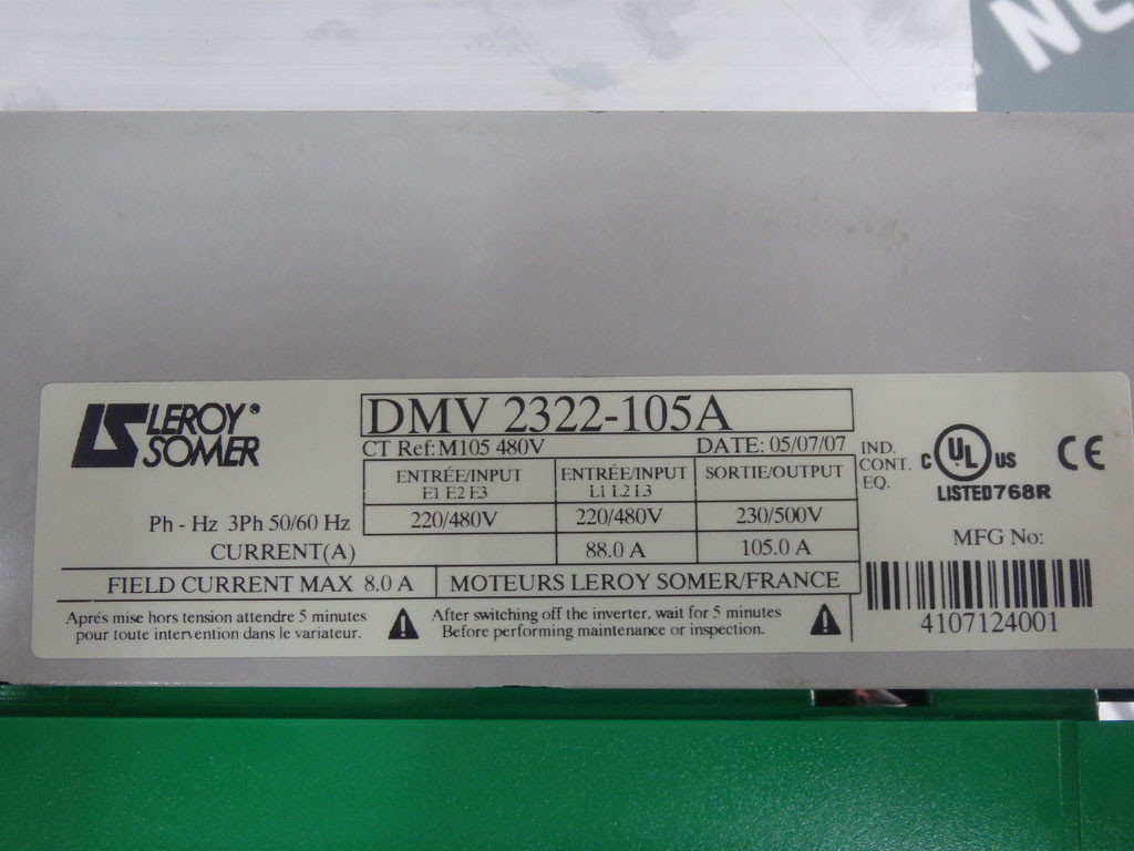 LEROY SOMER  DMV2322-105A