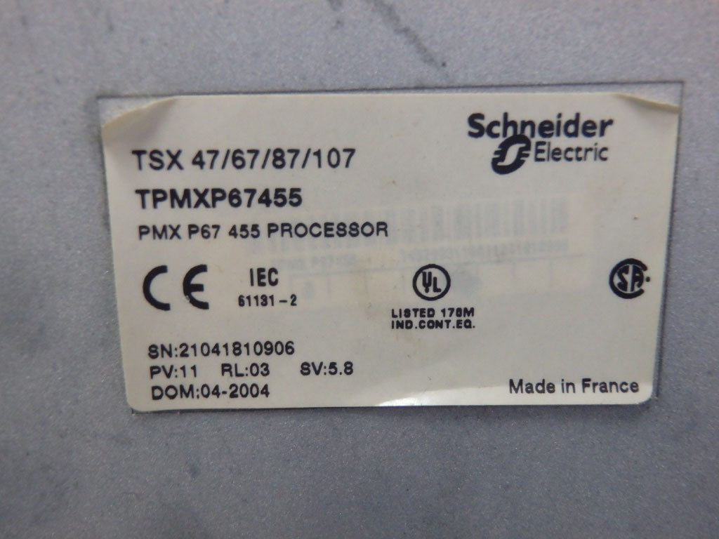 TÉLÉMÉCANIQUE  TPMXP67455