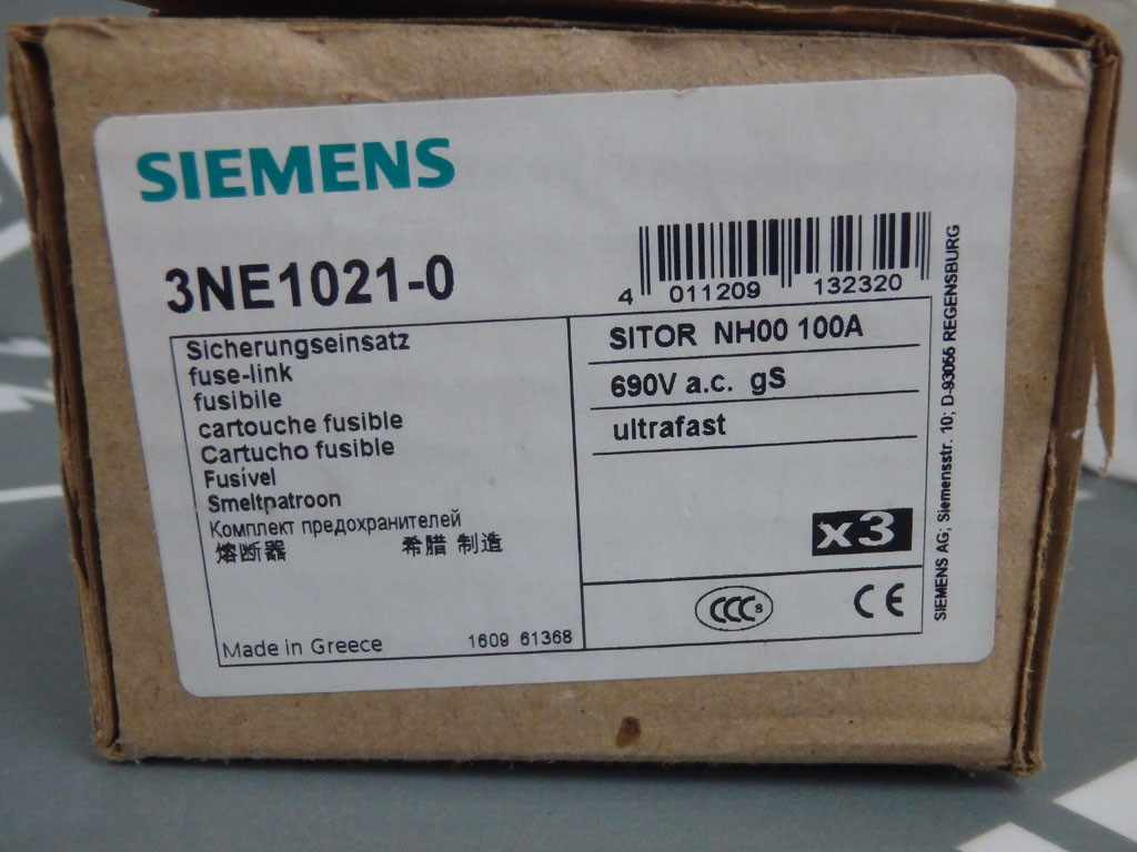 SIEMENS 3NE1021-0