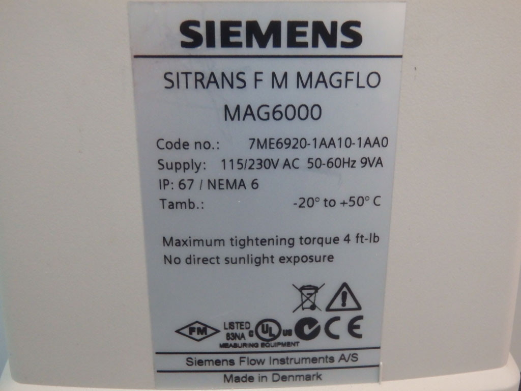 SIEMENS 7ME6920-1AA10-1AA0
