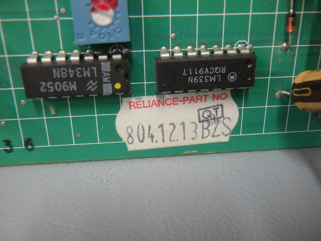 RELIANCE ELECTRIC 804.12.13BZS