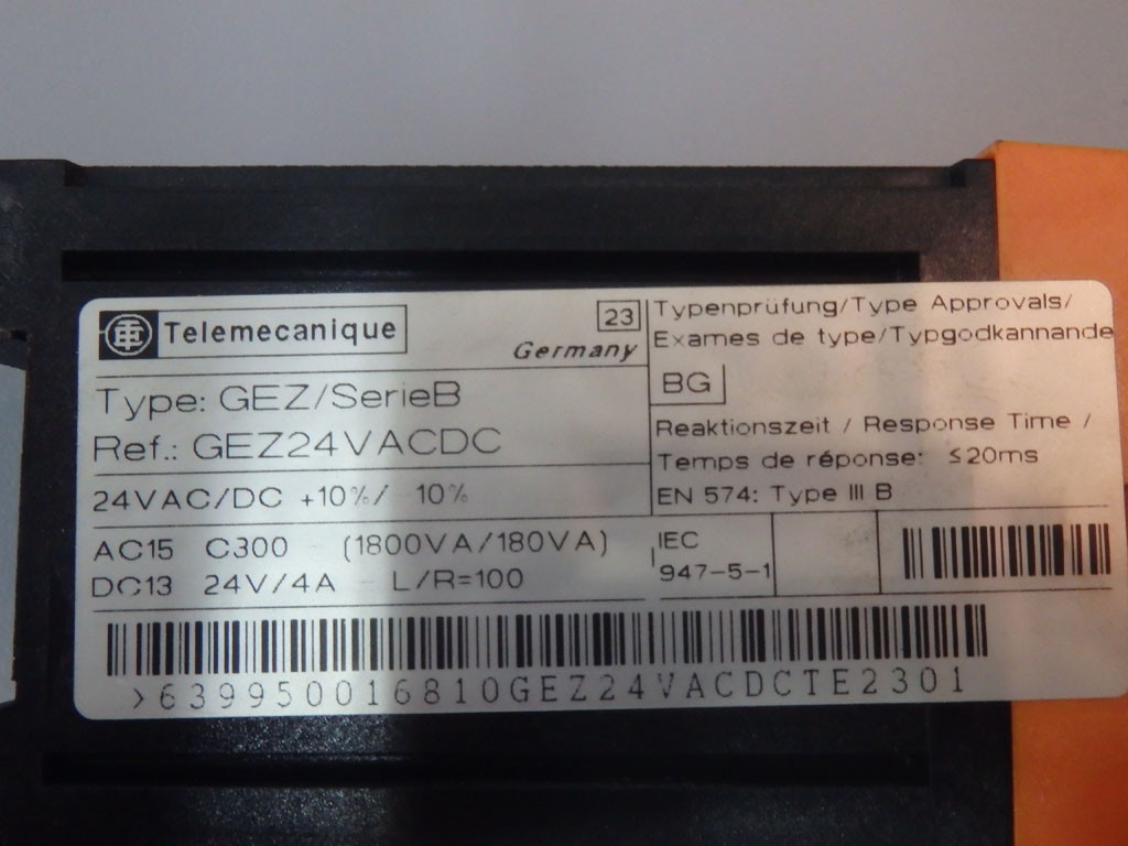 TÉLÉMÉCANIQUE  GEZ24VACDC