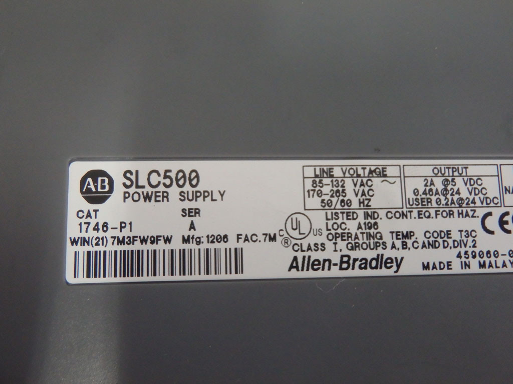 ALLEN-BRADLEY 1746-P1