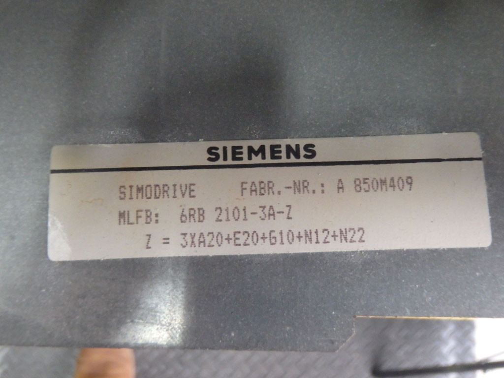 SIEMENS 6RB2101-3A