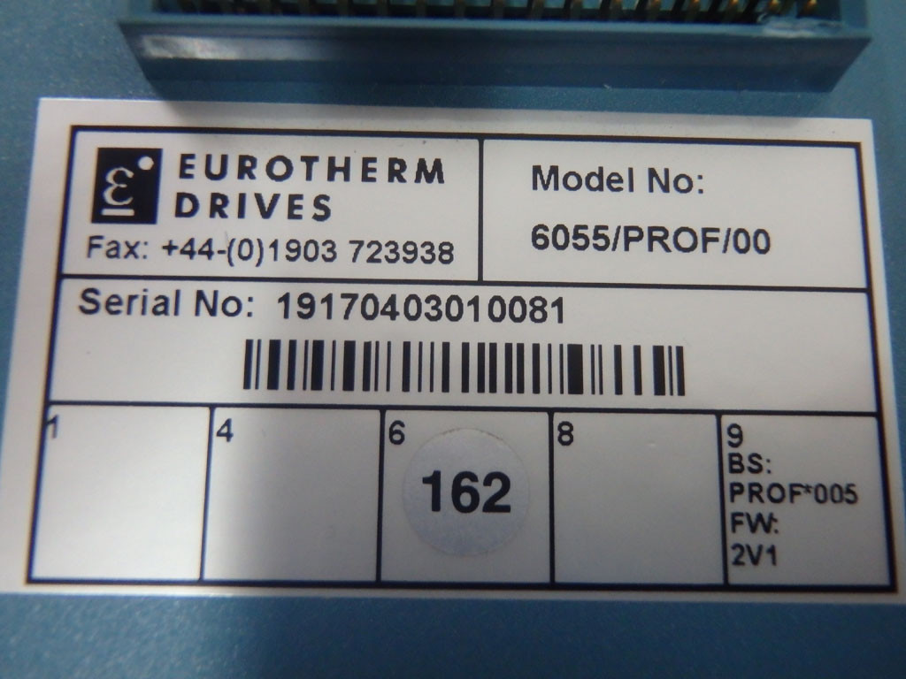 EUROTHERM DRIVES 6055/PROF/00