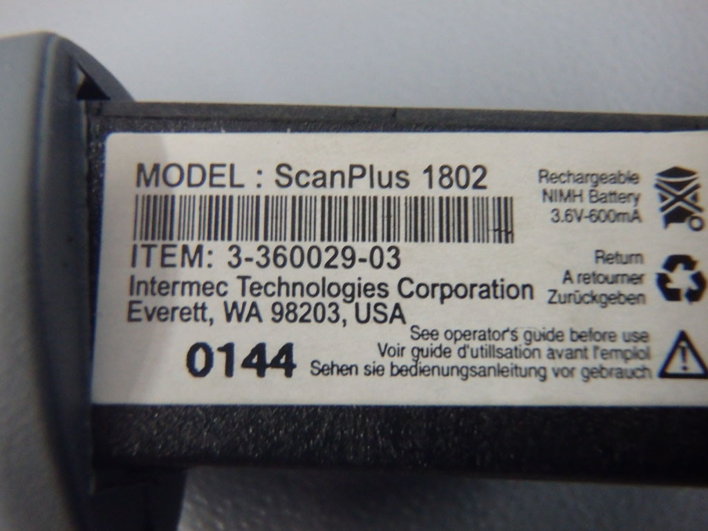 INTERMEC SCANPLUS1802