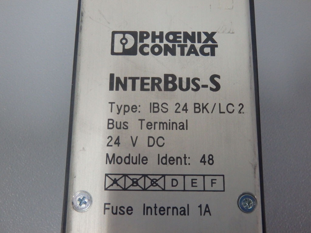 PHOENIX CONTACT IBS24BK/LC2