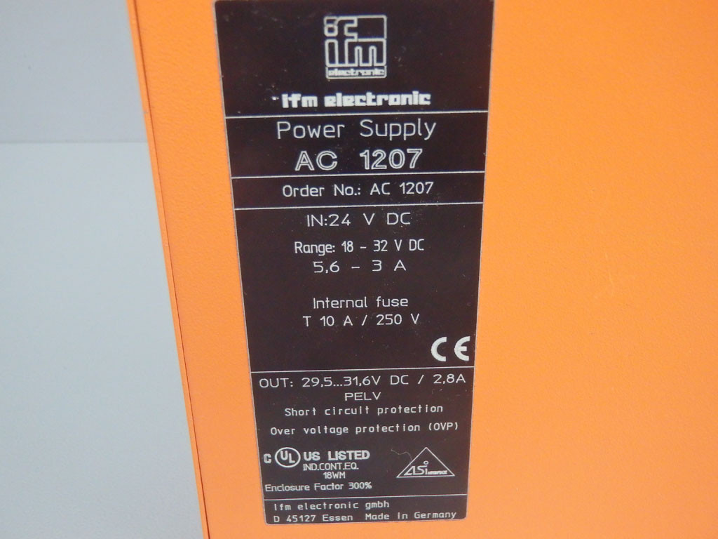 IFM ELECTRONIC AC1207