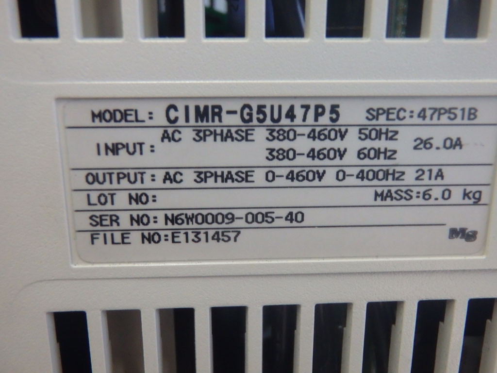 SAFTRONICS CIMR-G5U47P5