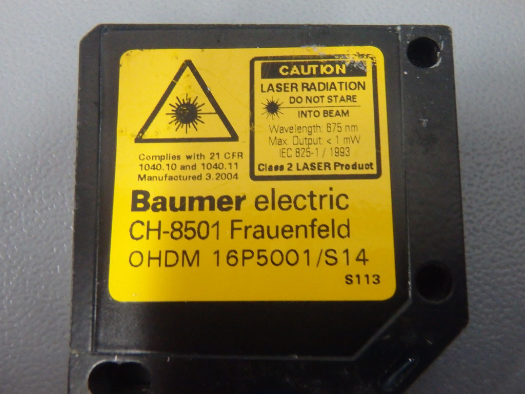 BAUMER ELECTRIC OHDM16P5001S14