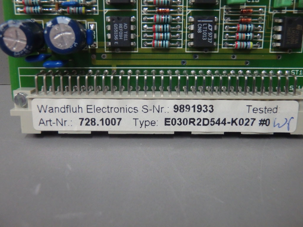 WANDFLUH ELEKTRONIK E030R2D544-K027