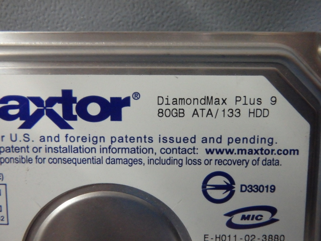MAXTOR DIAMONDMAXPLUS980GBATA/133HDD
