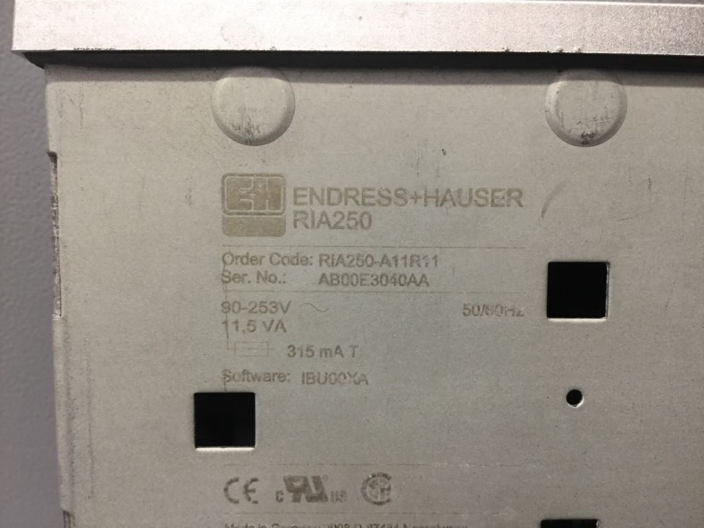 ENDRESS+HAUSER RIA250-A11R11