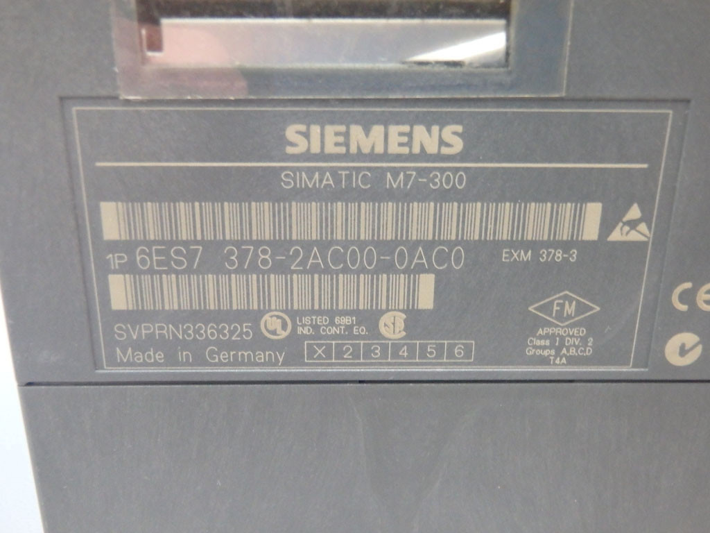 SIEMENS 6ES7378-2AC00-0AC0