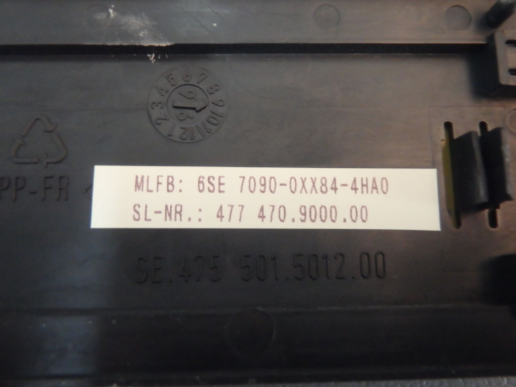 SIEMENS 6SE7090-0XX84-4HA0