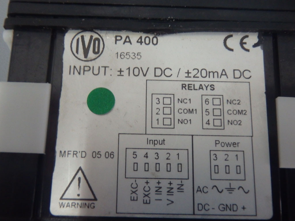 IVO INDUSTRIES PA400