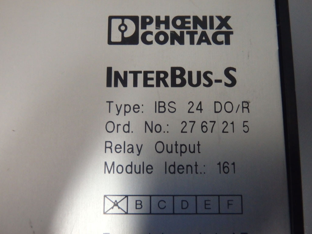 PHOENIX CONTACT IBS24DO/R