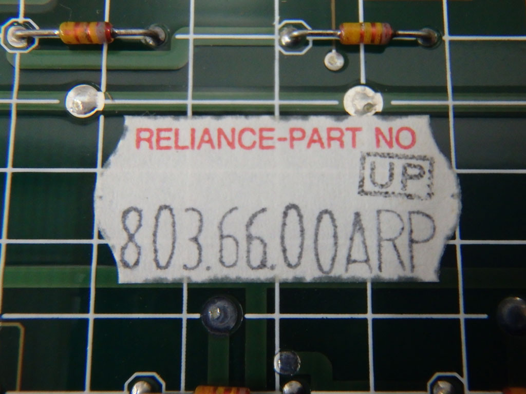 RELIANCE ELECTRIC 803.66.00